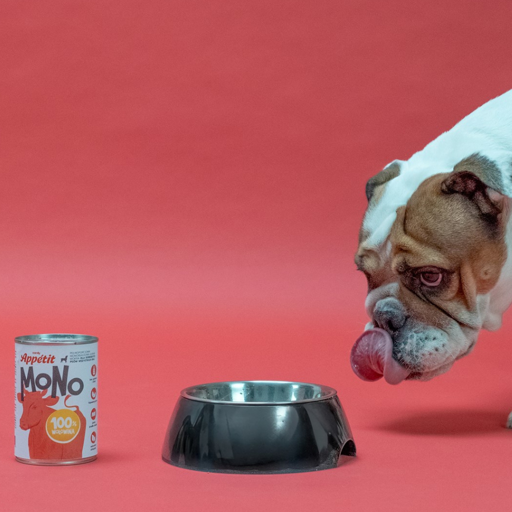 Comfy Appetit Mono Wołowina Monoproteinowa Karma Mokra Dla Psa Puszka Zestaw 3 sztuk 400g